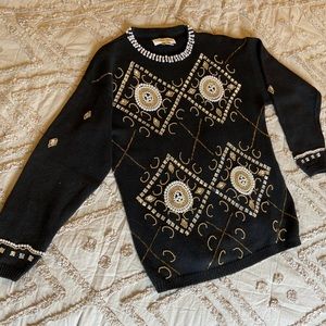 New dress sweater by Celina Yang / vintage inspired / cotton